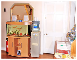 Guest Accommodation in Fort William, water cooler