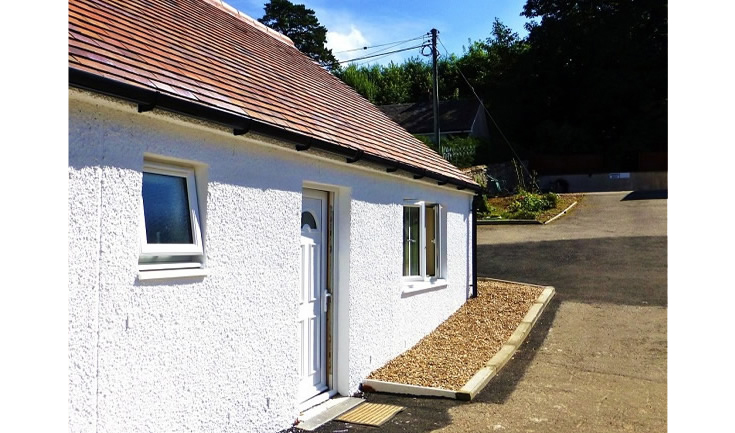 Outside Room 6 at The Willows Guest Accommodation Fort William