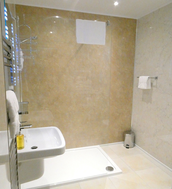 En-suite Shower Room at The Willows Guest Accommodation Fort William