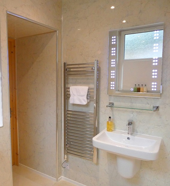 Room 4 en-suite at The Willows Guest Accommodation Fort William
