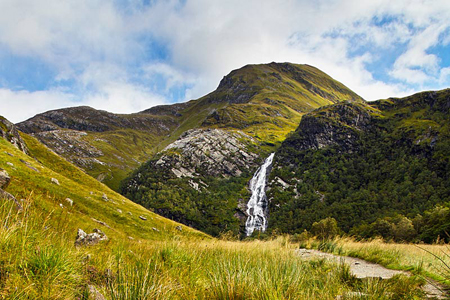 Steall Falls Glen Nevis Fort William